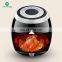 2021 Electric Hot Air Fryers Oilless Adjustable Temperature and Timer Control Air Fryer