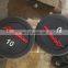 life fitness rubber heavy exercise dumbbell set
