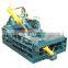 630KN horizontal used hydraulic baler aluminium cans automatic scrap metal press baler