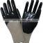 13 Gauge Nylon Liner Black Nitrile 3/4 Coated Work Gloves Made In China