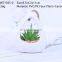 Wholesale White Ceramic Hanging Planters Flower Pot Faux Succulent Plant Pot Artificial Plant Wall Hanging Pot With Hemp Rope