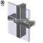 High quality good price aluminum frame glass curtain walls for building exterior