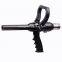 Handheld fire hose nozzle with machino female coupling