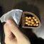 Finger Biscuit with Quality Chocolate Sauce in Cups Confectionary Sweet Soft Chocolate Dip Cup chocolate ball and chocolate coin
