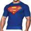 Men's Short Sleeve Super Hero Casual and Sports t Shirt Compression Shirt