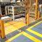 Warehouse Elevator Bollard Forklift Anti-collision Column Cargo Ladder Industrial protection Guardrail Warning Bollard