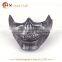 Wholesale Half Skull Face Mask Terror Halloween Mask