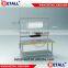 Professional Packing workbench Station with cutter and ball transfer top