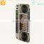 latest design sublimation tpu+pc fancy stones phone case