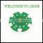 casino plastic magnetic poker chips with gold stamping