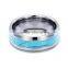 High quality wholesale turquoise ring jewelry charm tungsten turquoise inlay rings