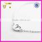 wholesale jewelry zodiac sign bracelet 925 plain silver bracelet for girls