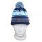 winter hat knitted beanies cap and scarf attached