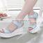 women height increasing shoes women shoe import Brand new women wedge sandals 