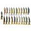10 pcs 8 Sections hard Fishing Lure Realistic artificial multi segments vivid swimming baits 8 inch crocodile 75g