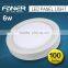 6w round/square surface mounted dimmable panel light, chinese factory supply