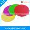 Hot Sale 18cm Silicone Frisbee Dog Toy for Promotional Dog Frisbee Toy