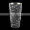 BAR SHAKER FLORAL BLACK 28 OZ