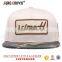 3d design custom acrylic letter snapback hat