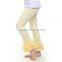 Latest items! Hot sale girl's cotton legggings gold dots fabric fashion leggings