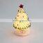 pink drawbench lighted glass christmas tree