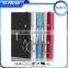 Fashion colorful 5000mah leather wallet power bank