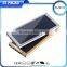 best selling products 8000mah slimest solar battery charger power bank with flashlight