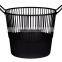 Modern household laundry round basket 30 liter