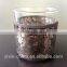 bright brown mosaic glass bathroom accessory set,soap dish