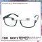 Brilliant color matched optical glasses with metal hinge
