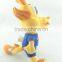 Factory new cuddly standing yellow dragon stuffed plush toy