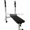 Fitness folding weight lifting bench at home gym exercise barbell olympic training