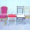 Hotel furniture stacking used wedding chair banquet hall furniture metal banquet chai