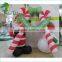 Inflatable Santa Arch With Kind Father Christmas And Snowman