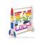 Wooden Rocket Abacus Preschool Educational Counting Toys