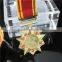 Custom Production Metal Award Medal / Diamond Military Medal / Star China Military Medal