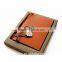 Custom logo Promotion PU Agenda Leather Notebook with elastic band