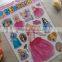 2015 cheap high quality kids cute puffy sticker,3D Cartoon Puffy Sticker