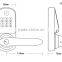 cheap,smart and security code door lock in china