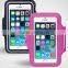 New Products Phone Accessories! Dual Color Armband Case for IPhone 6 Ajustable Sports Leather Case