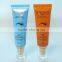Pearl color cosmetic tube for eye cream