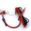 Mobile phone accessories Tangle free zipper earphone with mic