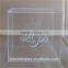elegant smooth surface square acrylic box/plexiglass acrylic square box/clear acrylic favor box