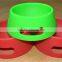 Custom design non-toxic pet feeder silicone pet bowl for dog