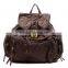2016 Washed PU backpack New Fashion Ladies backpack From Factory Washed Faux Leather Backpack