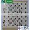 1.6MM board thickness single sided white sodermask led pcb