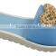 2016 PVC PCU plastic ladies fashion thick sole slippers,flat plastic slippers