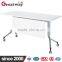 New design training room table with metal legs training table(QM-10)
