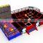 KAIQI KQ60154B indoor adventure equipment trampoline combination with baketball amusement park equipment