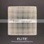 Industrial extruded ceramic filter with square hole